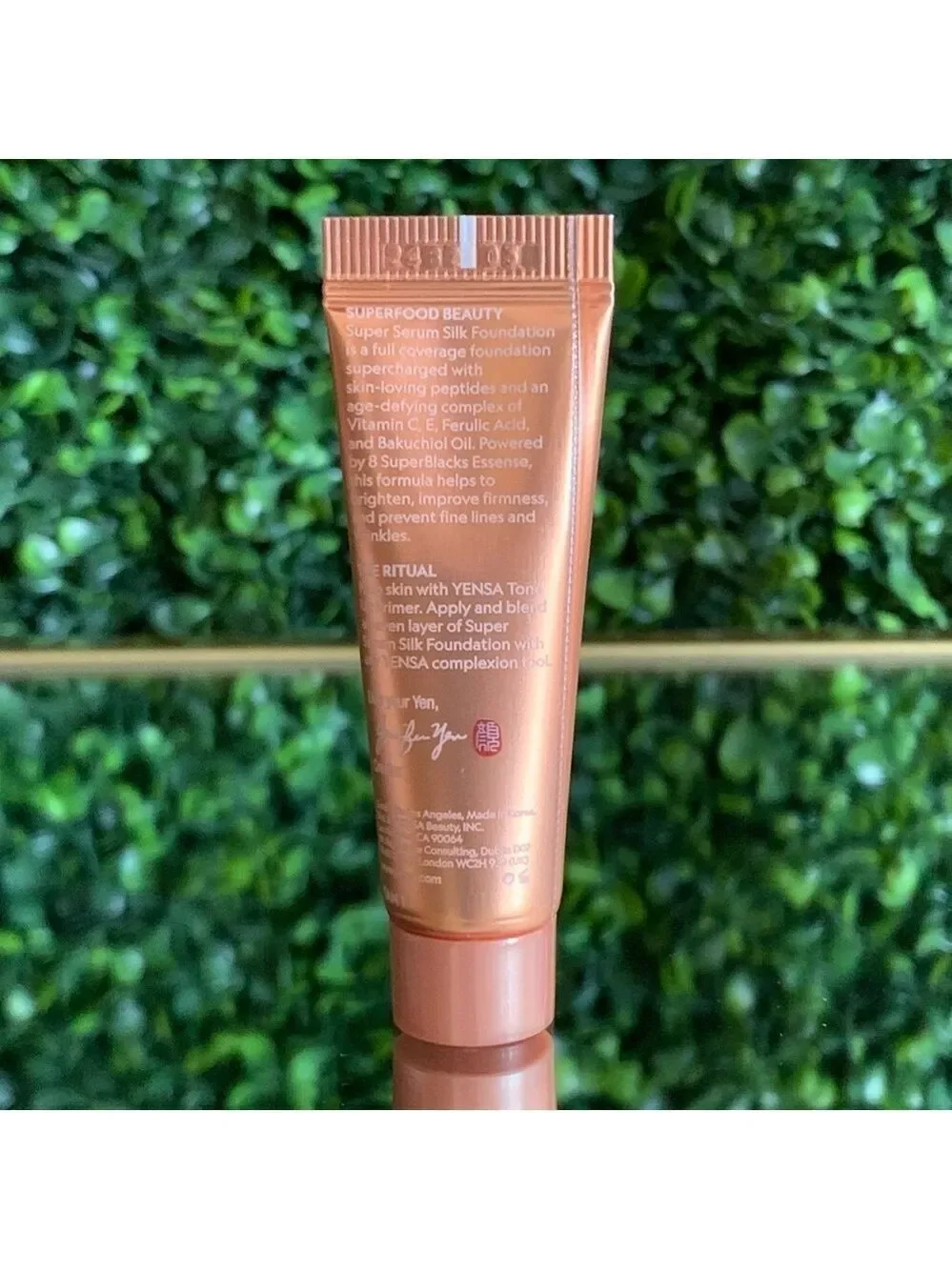 Yensa TAN 1 Super Serum Silk Foundation | NEW | Tan Neutral | Travel Size